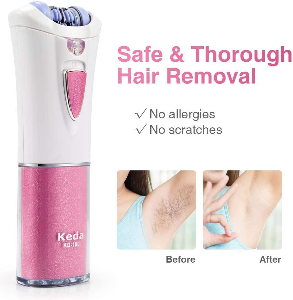 Lanmeri Smooth Glide Epilator for Women Face Body and Facial Hair