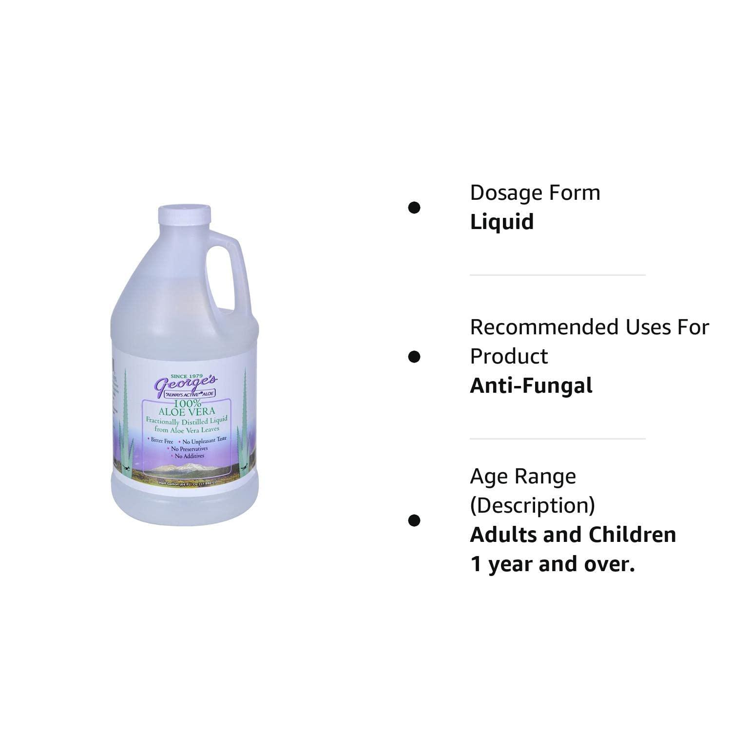 George's always active best sale aloe vera