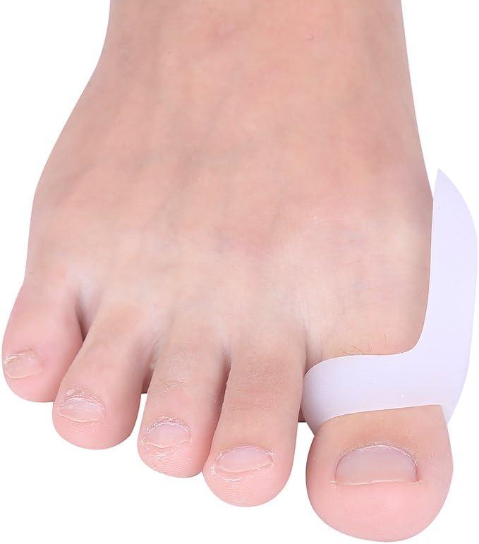 2pcs Silicone Toe Separators Straighteners for Bunion Corrector and Foot Care Tool
