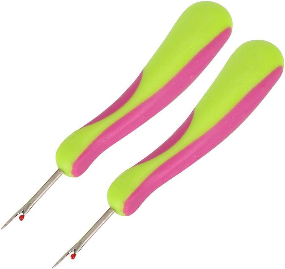 2pcs Seam Rippers Sewing Seam Thread Removers Stitch Rippers Unpicker Tools  for Sewing Crafting Removing Threads