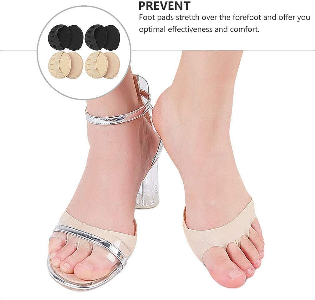 EXCEART Women Toe Pad Toe Topper Socks No Show Toe Toe Liner