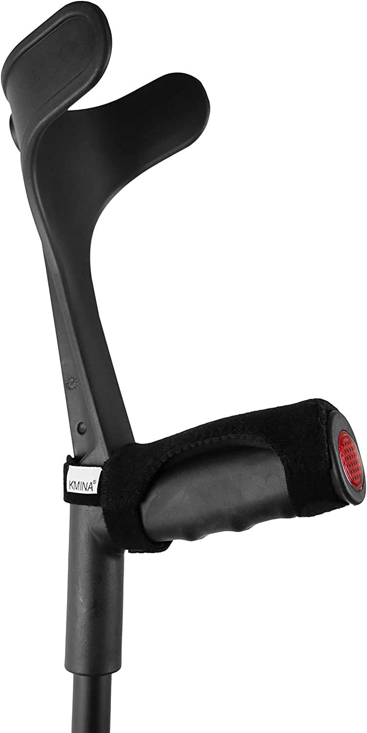 KMINA Forearm Crutches for Adults (x2) Adjustable Arm Crutches for