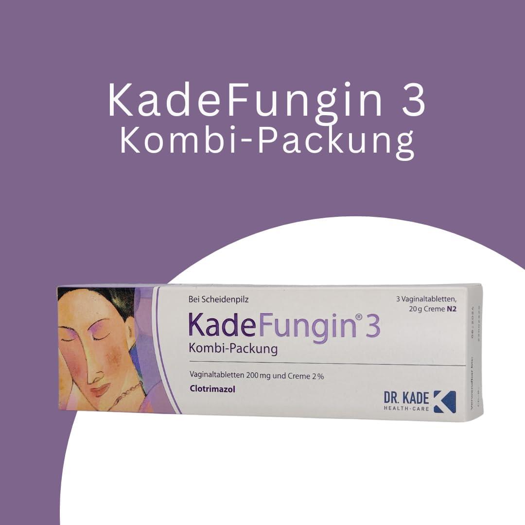 KadeFungin 3 Vaginal Fungus Treatment - 3-Day Clotrimazole Therapy with  Pearl Shower Gel | Combination Pack for Effective Relief | Buy Now with  Express International Delivery | GoSupps.com