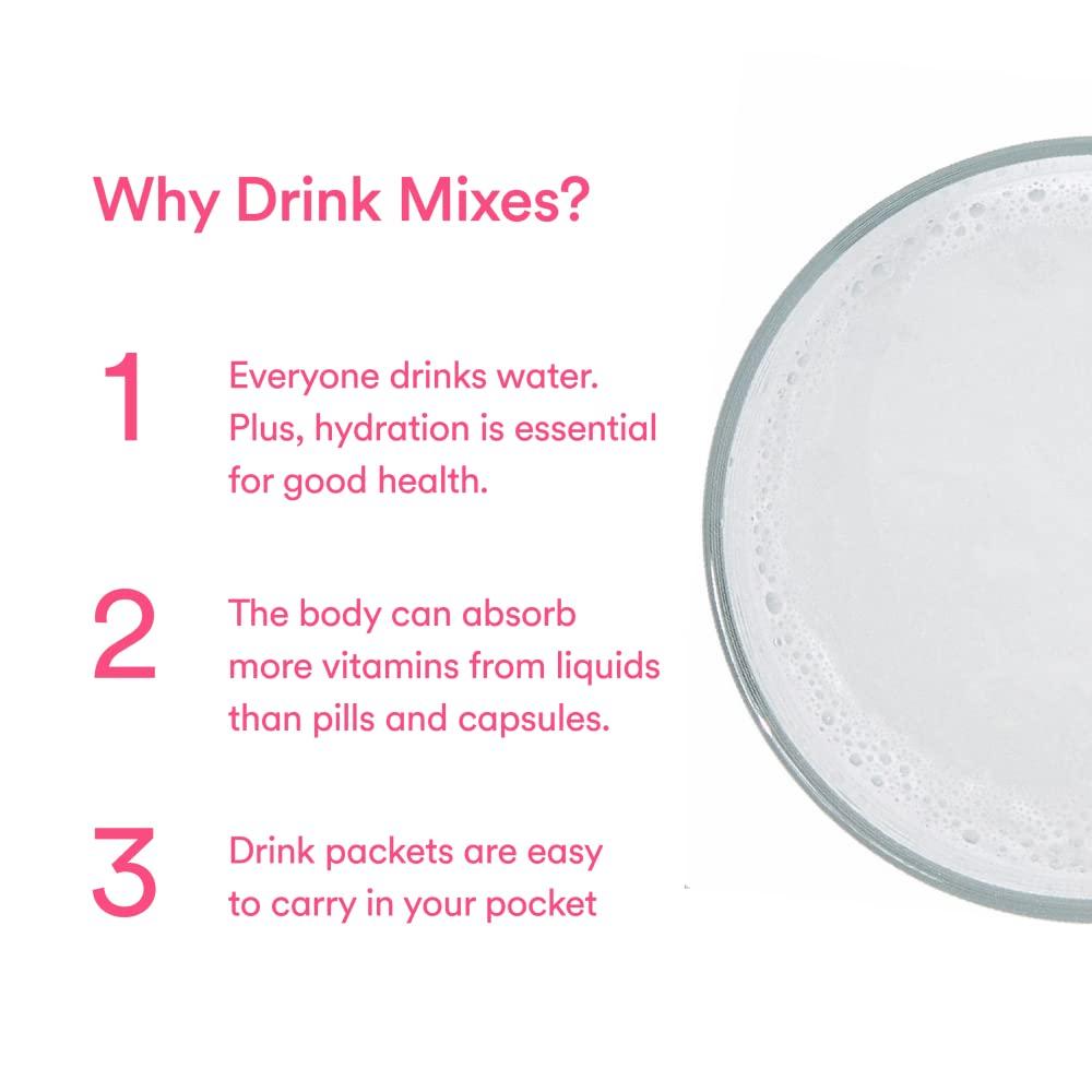 Mixhers Herpower Energy Drink Powder Focus Supplement Caffeine