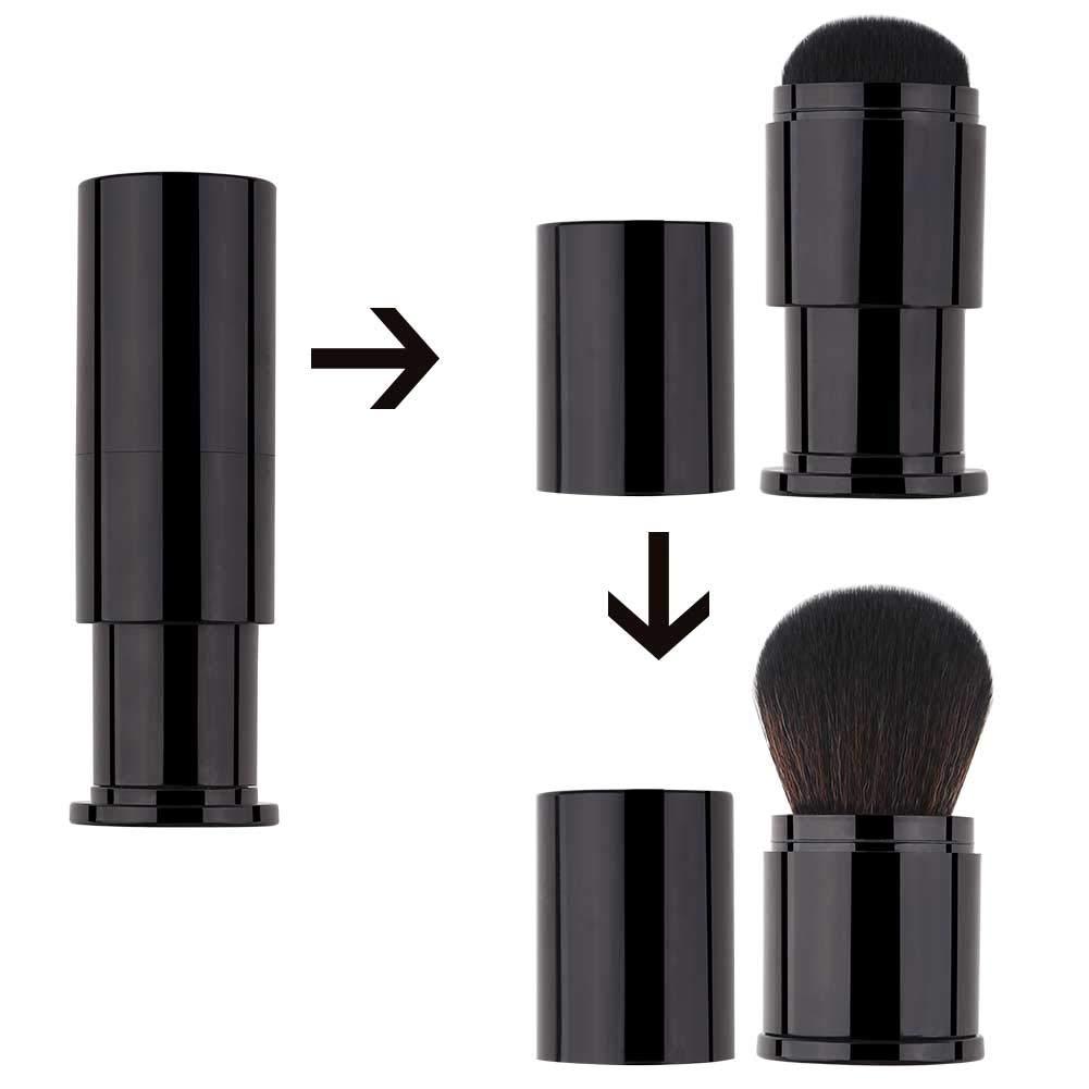 Retractable Kabuki Makeup Brush,Daubigny Powder Brushes Foundation