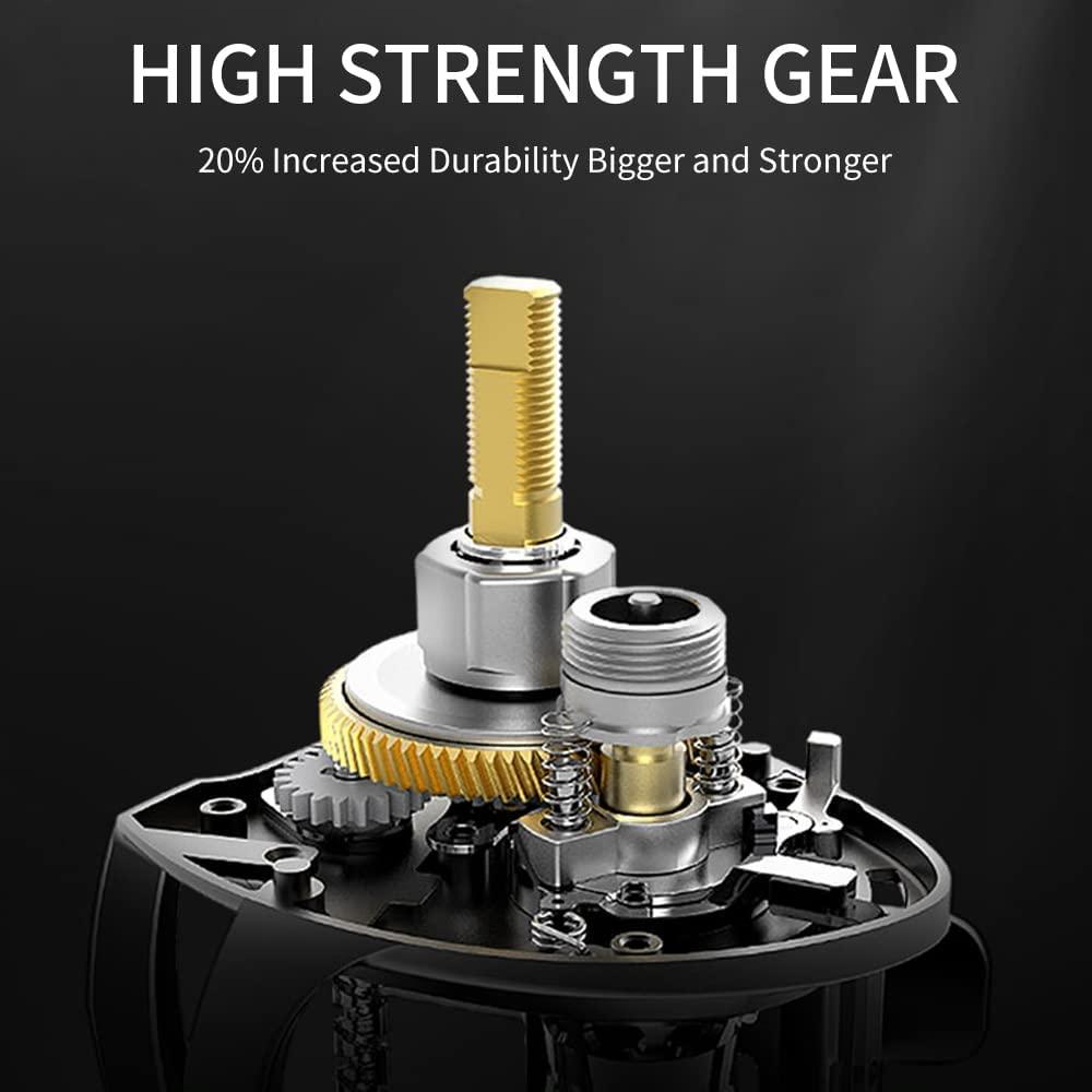 YKLP Fishing Baitcasting Reel 18+1BB 12+1 Stainless Steel Ball Bearings Saltwater Freshwater Baitcaster - Right-Handed 7.1:1 Gear Ratio | Buy Now with Express International Delivery | GoSupps.com YKLP Fishing Baitcasting Reel 18+1BB 12+1 Stainless Steel Ball Bearings Saltwater Freshwater Baitcaster - Right-Handed 7.1:1 Gear Ratio | Buy Now with Express International Delivery | GoSupps.com