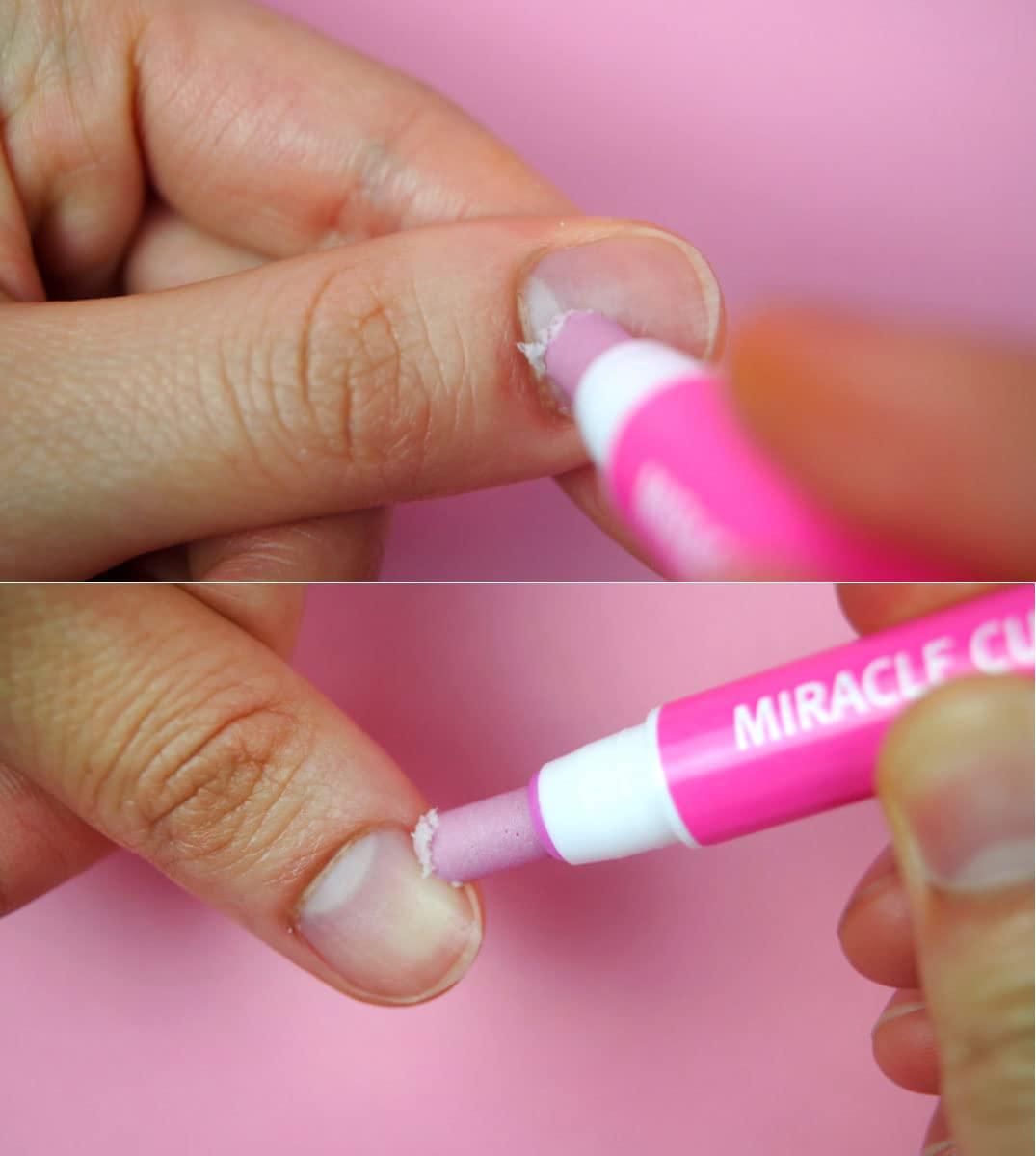 Miracle Finger Toe Nail Cuticle Remover Oil Pusher Cleaner