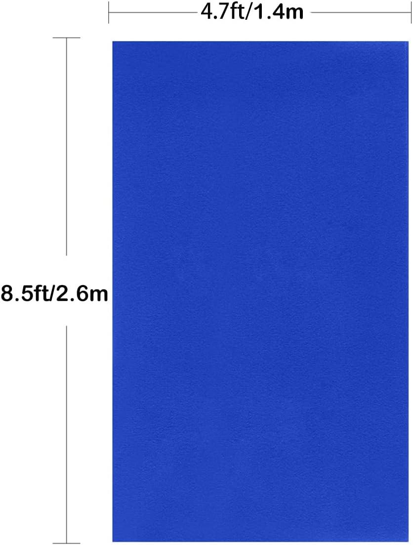 YUUKE Pool Table Felt, 8 Foot Pre Cut Billiard Cloth Pool Table Felt Replacement Kit Fast Speed