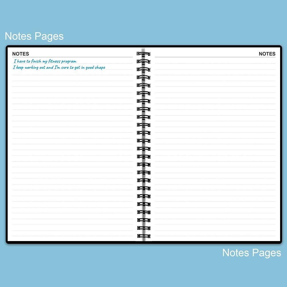 Fitness Logboek - Track 150 Workouts - Dik papier, Duurzame Cover - A5 - Ongedateerd Workout Journal, Planner Log Book - Track Weight Loss, Spieraanwinst, Gym Oefening, Bodybuilding Progress