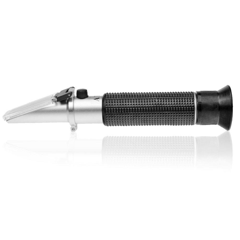  Clinical Refractometer with ATC, Tri Scale Serum Protein/Urine  Specific Gravity/Refractive Index : Pet Supplies