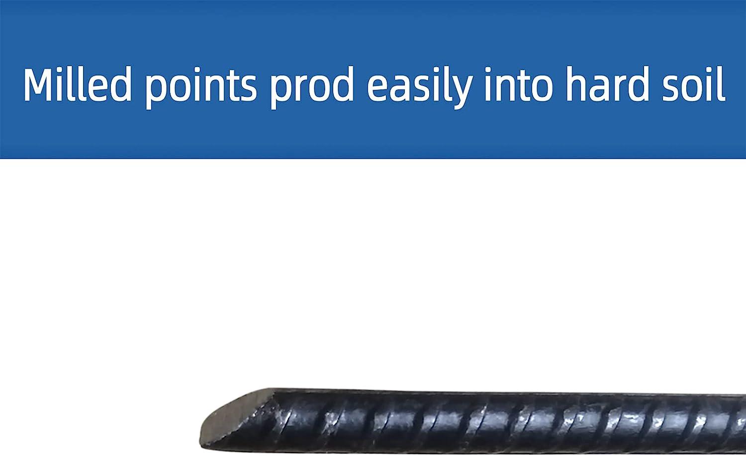 ExtraLarge 10"x3" Heavy Rebar Trampoline Wind Stakes Safety Ground