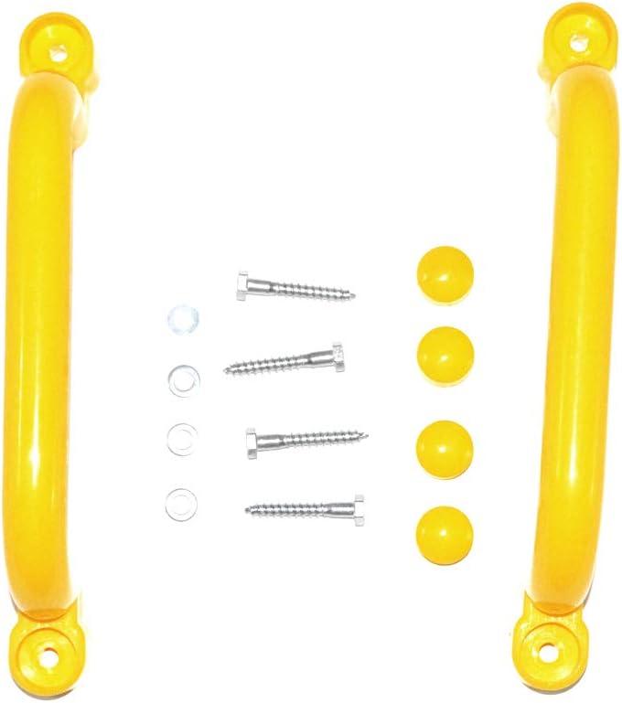 Ymeibe Playground Safety Handles Set, Set of 4 Swing Set Kids Safety