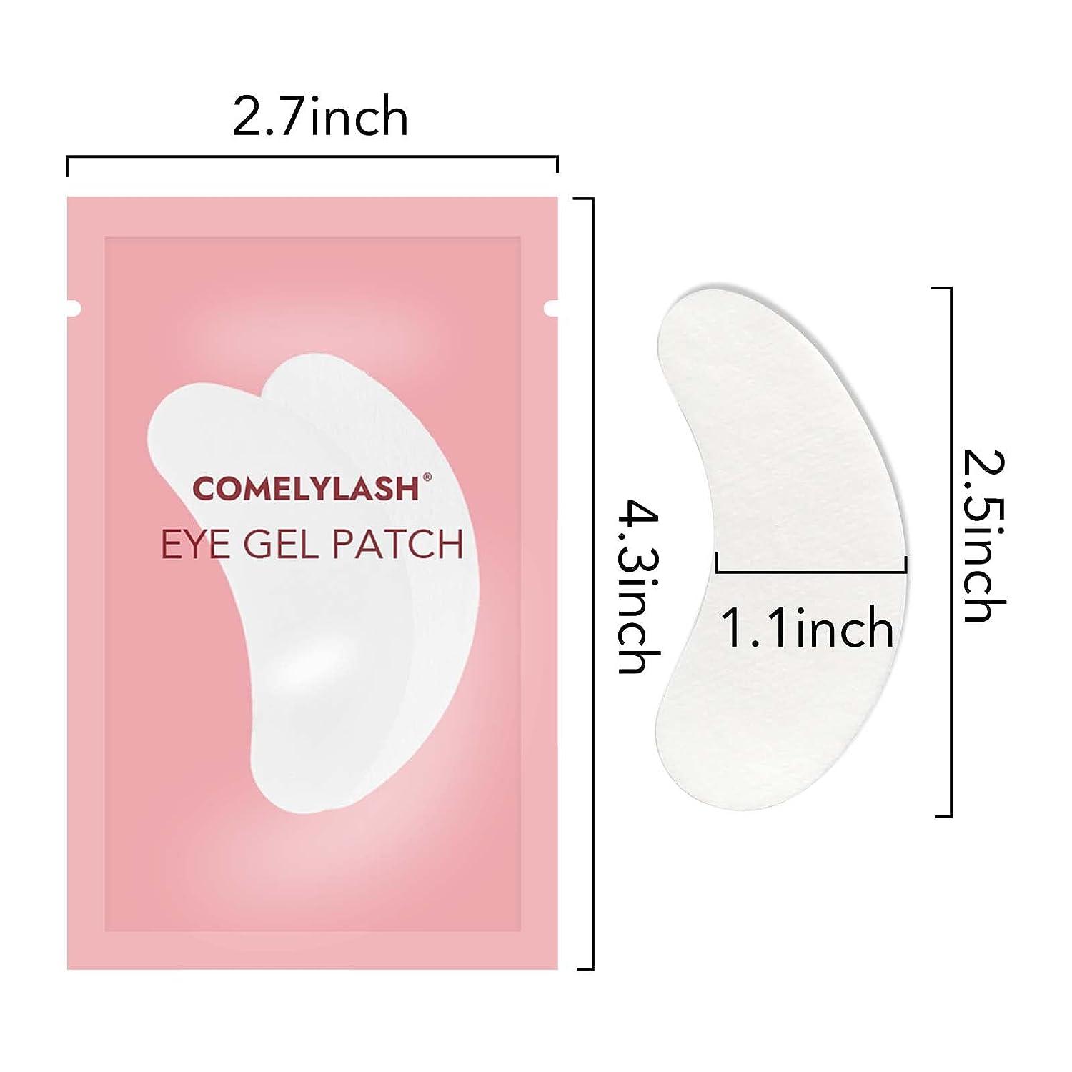 100 Pairs Under Eye Gel Pads for Eyelash Extensions Collagen Aloe