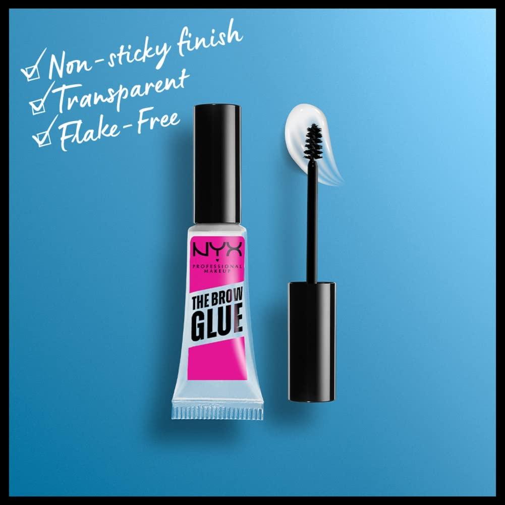 NYX PROFESSIONAL MAKEUP The Brow Glue Extreme Hold Eyebrow Gel Clear