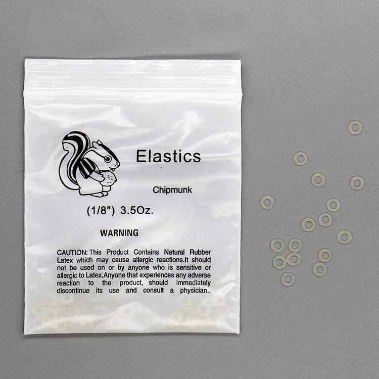 Superdental Orthodontic Elastic ORings 3.5 Ounces Heavy Dental Rubber Traction Bands for Braces