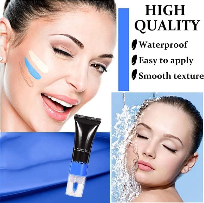 Blue Foundation Foundation Mixing Pigment for Adjusting Shade Blue