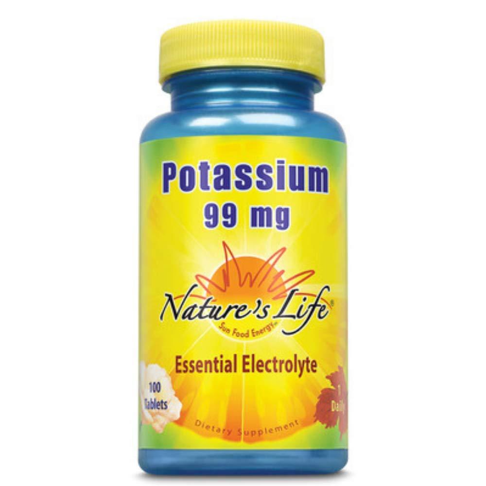 Nature's Life Potassium 99 mg 100 ct