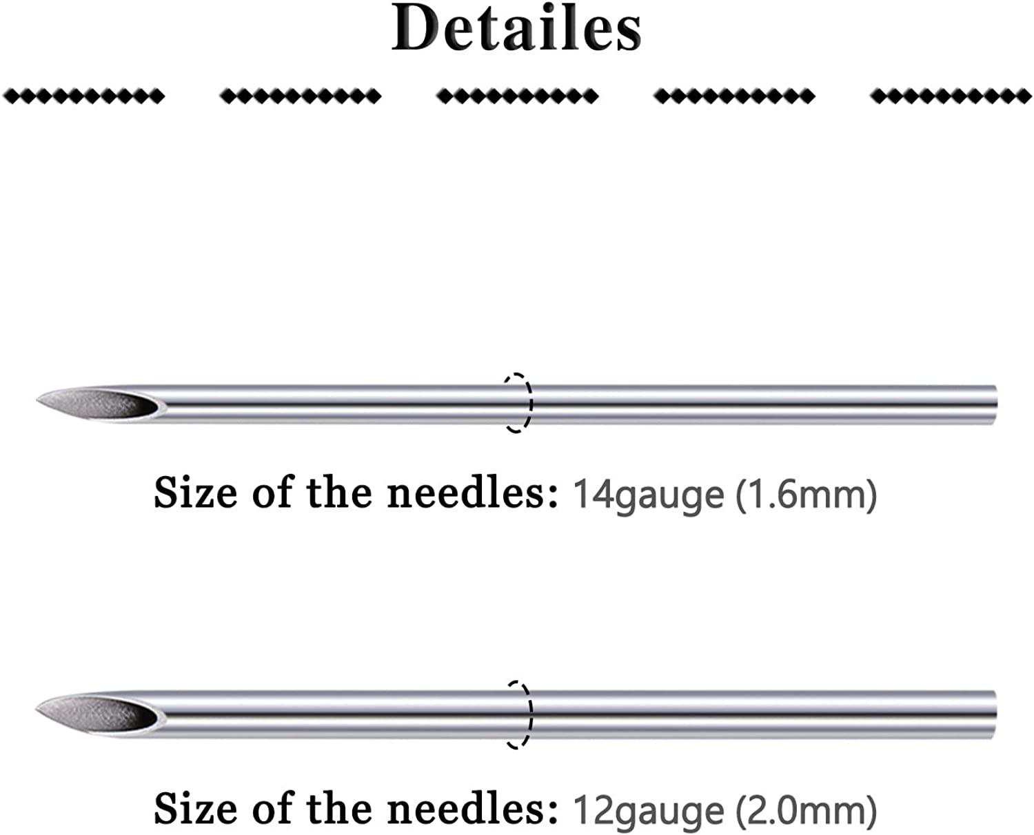 QWALIT Belly Button Piercing Kit Belly Piercing Kit Body Piercing Kits