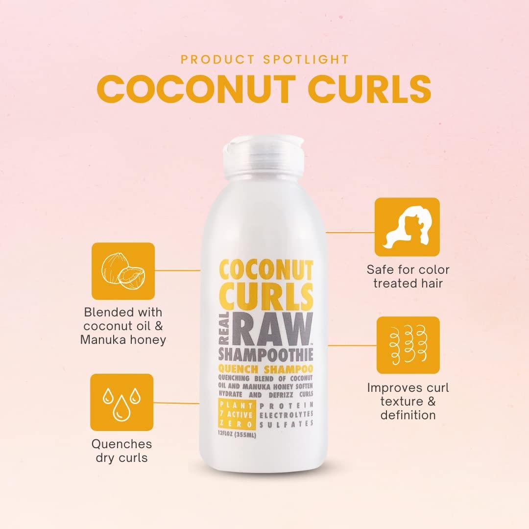 Organic Coconut Curls Conditioner for Hydrated and Healthy Hair