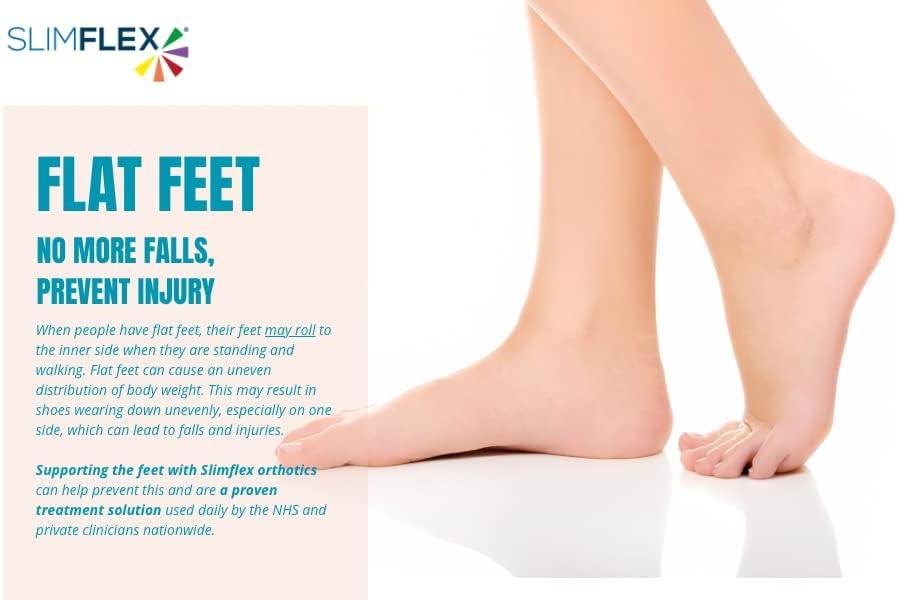 Slimflex Comfort Plantar Fasciitis Insoles Medium Support for