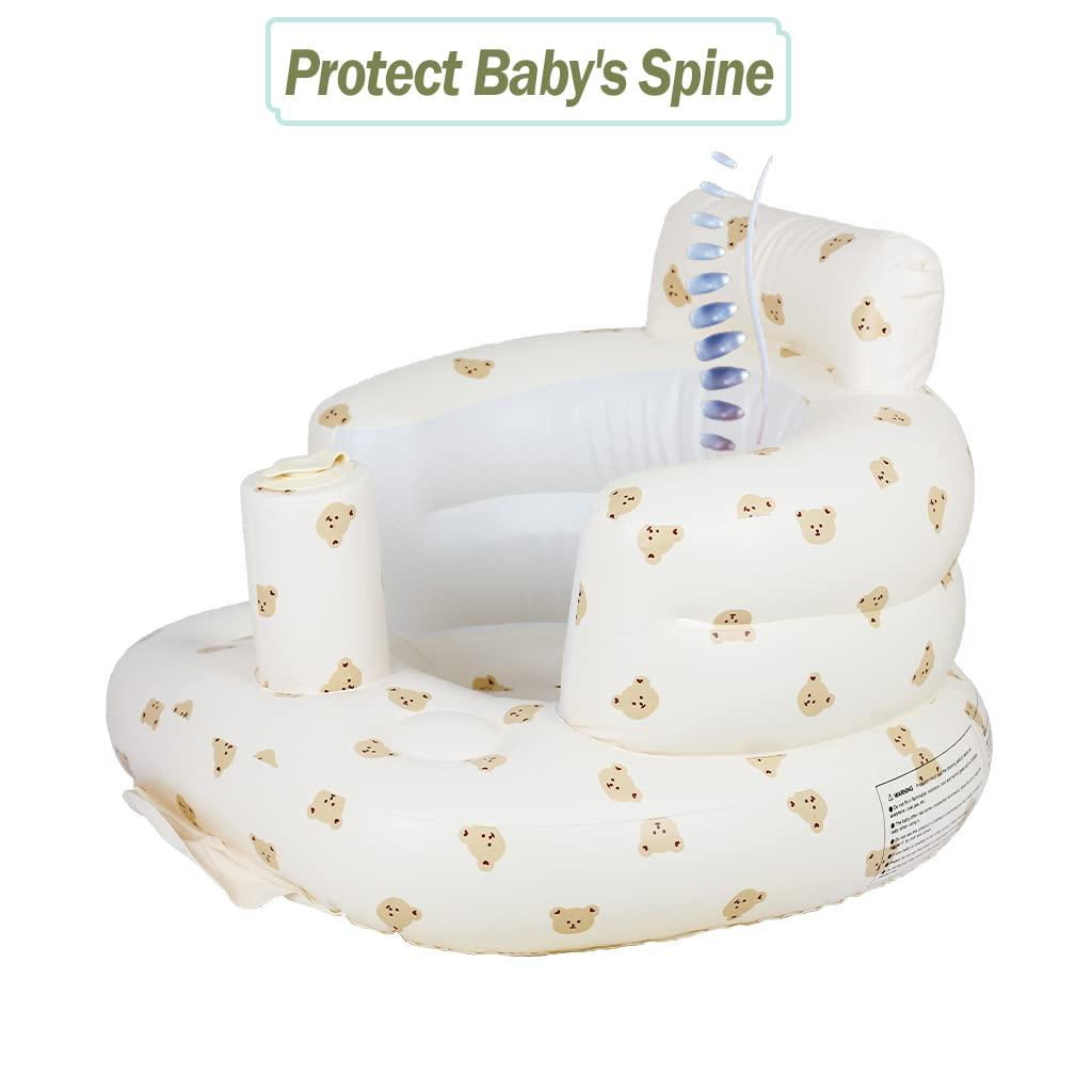 Airswim Baby Inflatable Seat Infant Support Chair for Months+