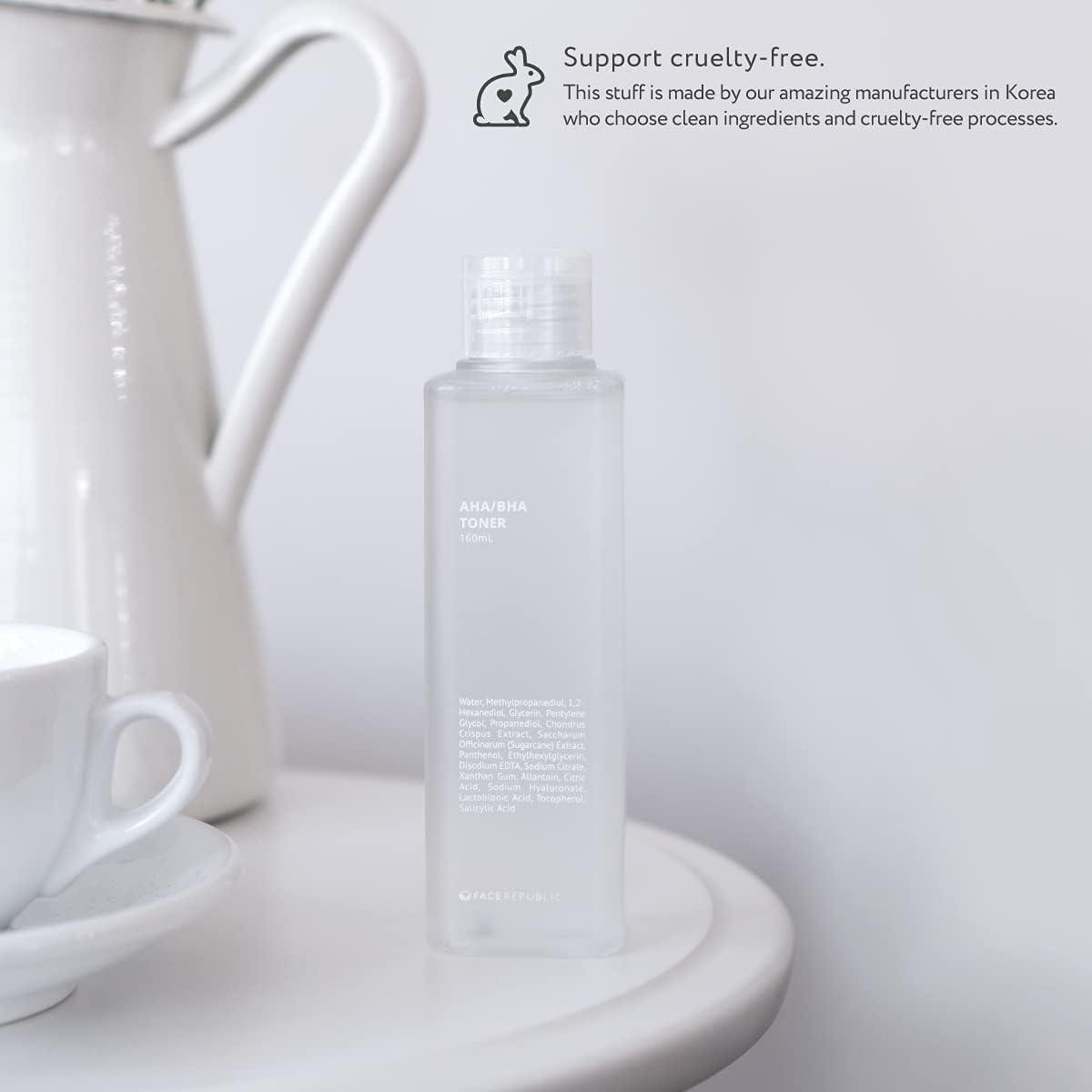 Face Republic AHA/BHA Toner 160mL