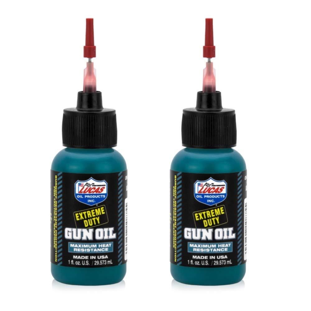 2 - Lucas Extreme Duty Gun Oil 1oz Needle Oiler
