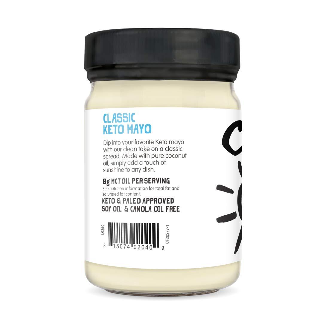 Chosen Foods Classic Keto Mayonnaise with MCT Oil, Gluten & Dairy Free