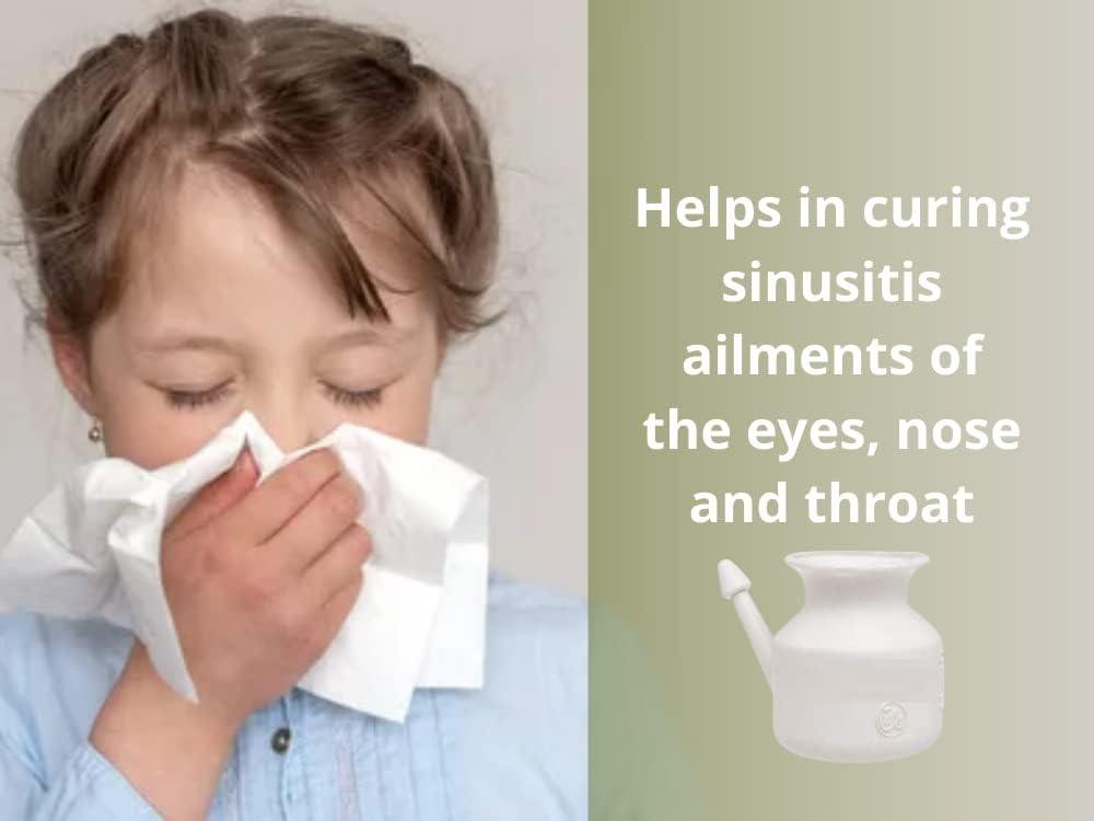 Nexxa Plastic Neti Pot for Nasal Cleansing Little teapots with Long