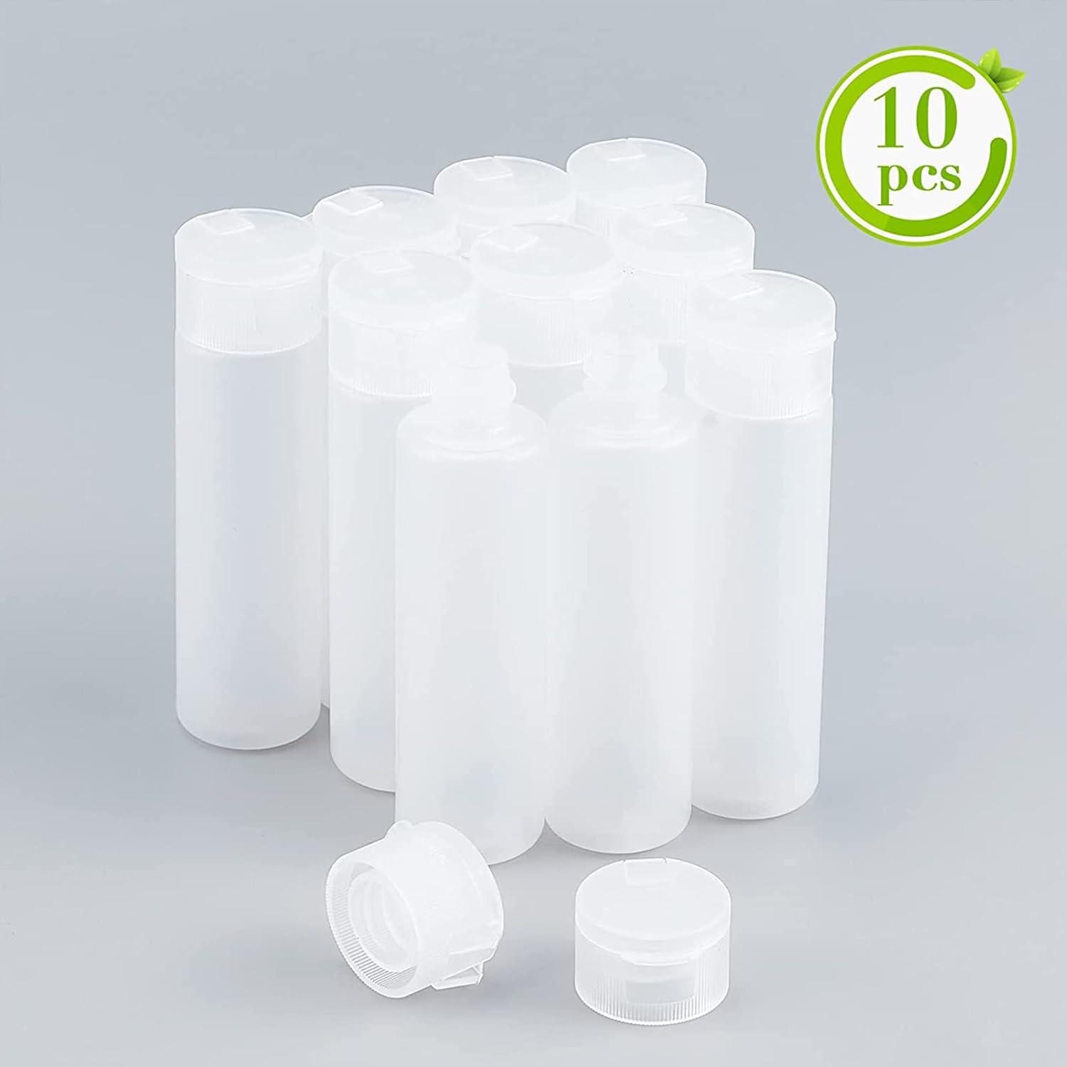 Wholesale BENECREAT 20 Pack 2 Ounce(60ml) Plastic Squeeze Dispensing  Bottles with Red Tip Caps - Good For Crafts 