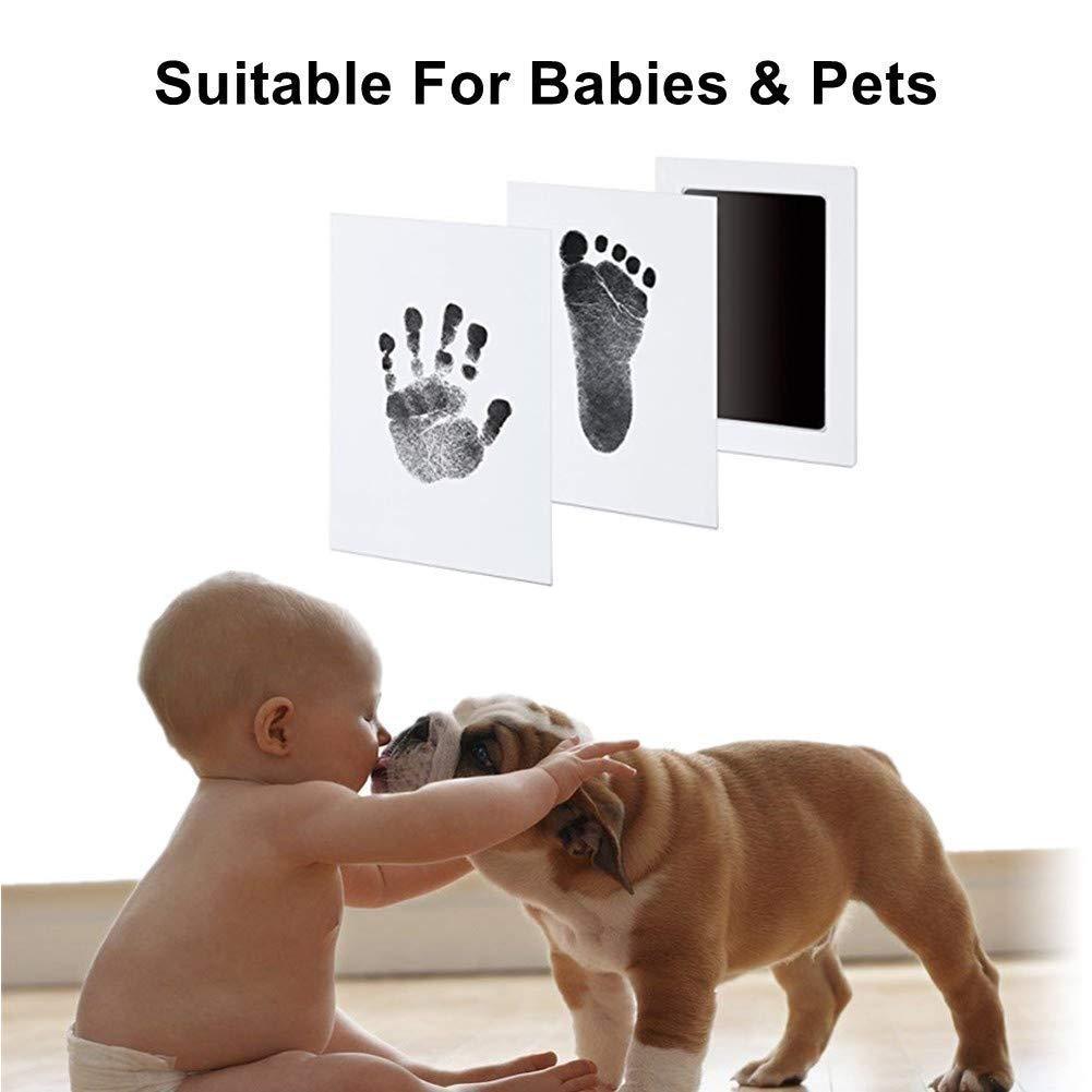 Baby Paw Print Ink Pad Pet Handprint Footprint Pads Stamp Kit Souvenir Nice