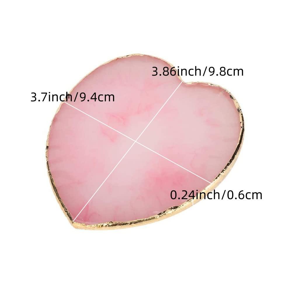 Resin Nail Art Palette Pink Mixing Palette for Nail Polish, Painting