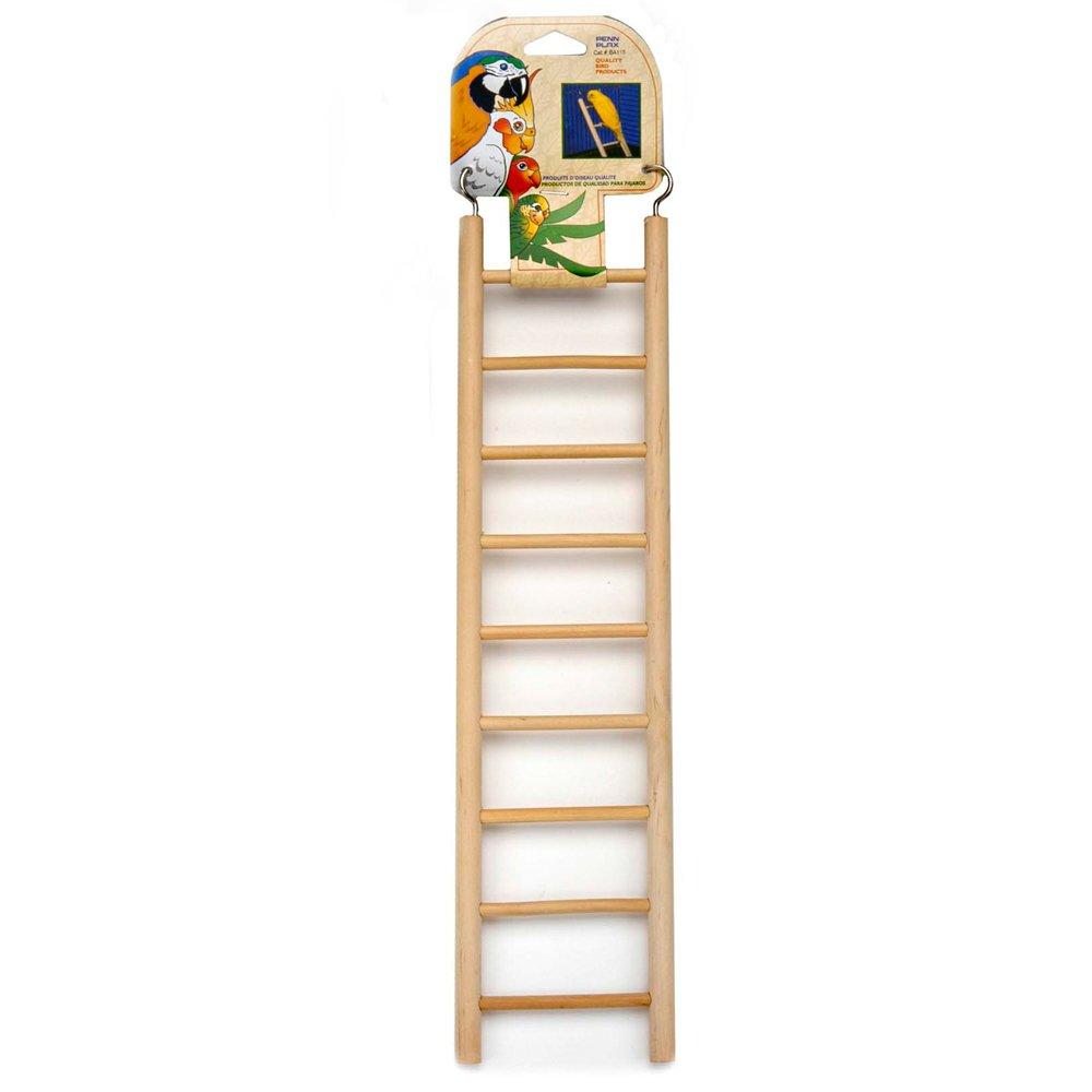 PennPlax (BA115 9Step Wooden Bird Ladder Easy to Install Fun