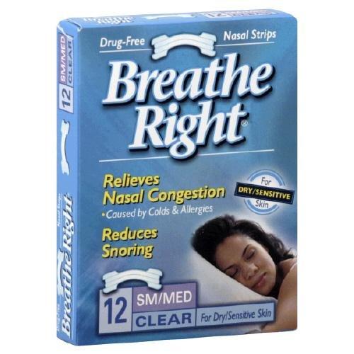 Breathe Right Nasal Strips Small /Medium12 ct.