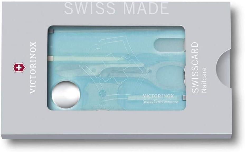 Victorinox VIC 0.7240.T21B1 SwissCard NailCare Aqua 81mm