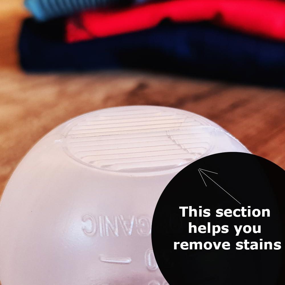 Laundry Dosing Ball For Liquid Detergent 2 In 1 With StainRemoval