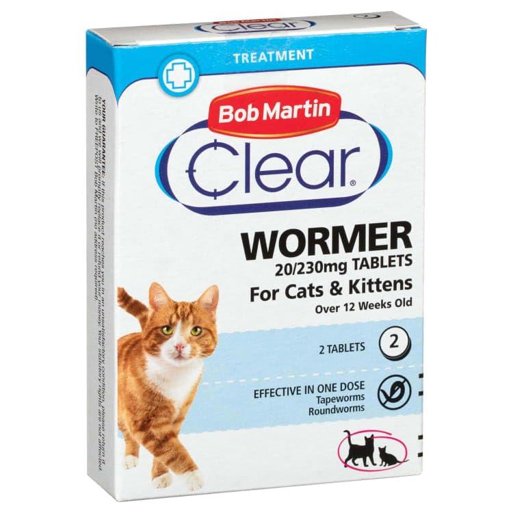 Boob Martin Wormer 2 Pack - Cat & Kitten - Keep your cat and kitten