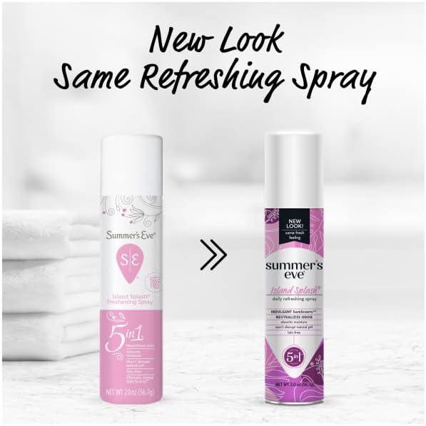 Summer's Eve Feminine Deodorant Spray Island Splash Deodorant