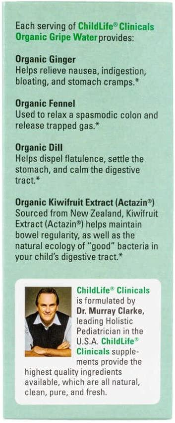 Childlife Clinicals Organic Gripe Water 2 fl oz (59 ml)