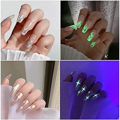 QISIWOLE Nail Art Love Stickers Double Spell French Sweetheart Spice Love  With Back Adhesive Nail Art Stickers Nail Stickers Deals - Walmart.com