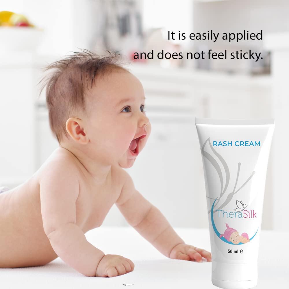 TheraSilk Best Diaper Baby Rash Cream 50 ml Contains Intense Silk Protein
