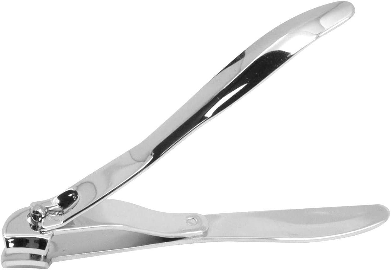 Stainless Steel Side Nail Clipper for Fingernails and Toenails
