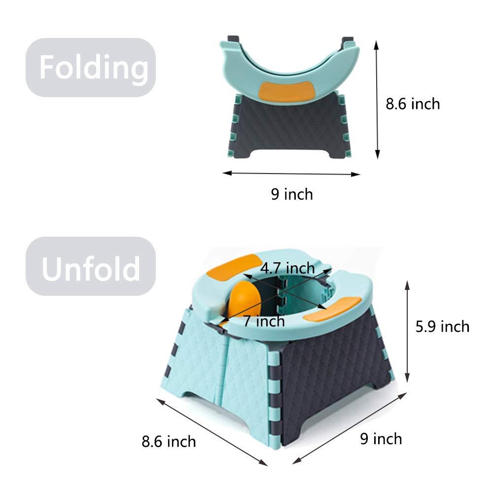 Honboom Portable Potty Training Seat for Toddler Kids Travel Potty