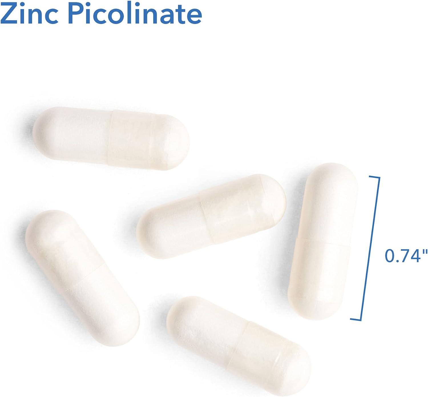 Allergy Research Group Zinc Picolinate 25 mg Immune Mood Bone