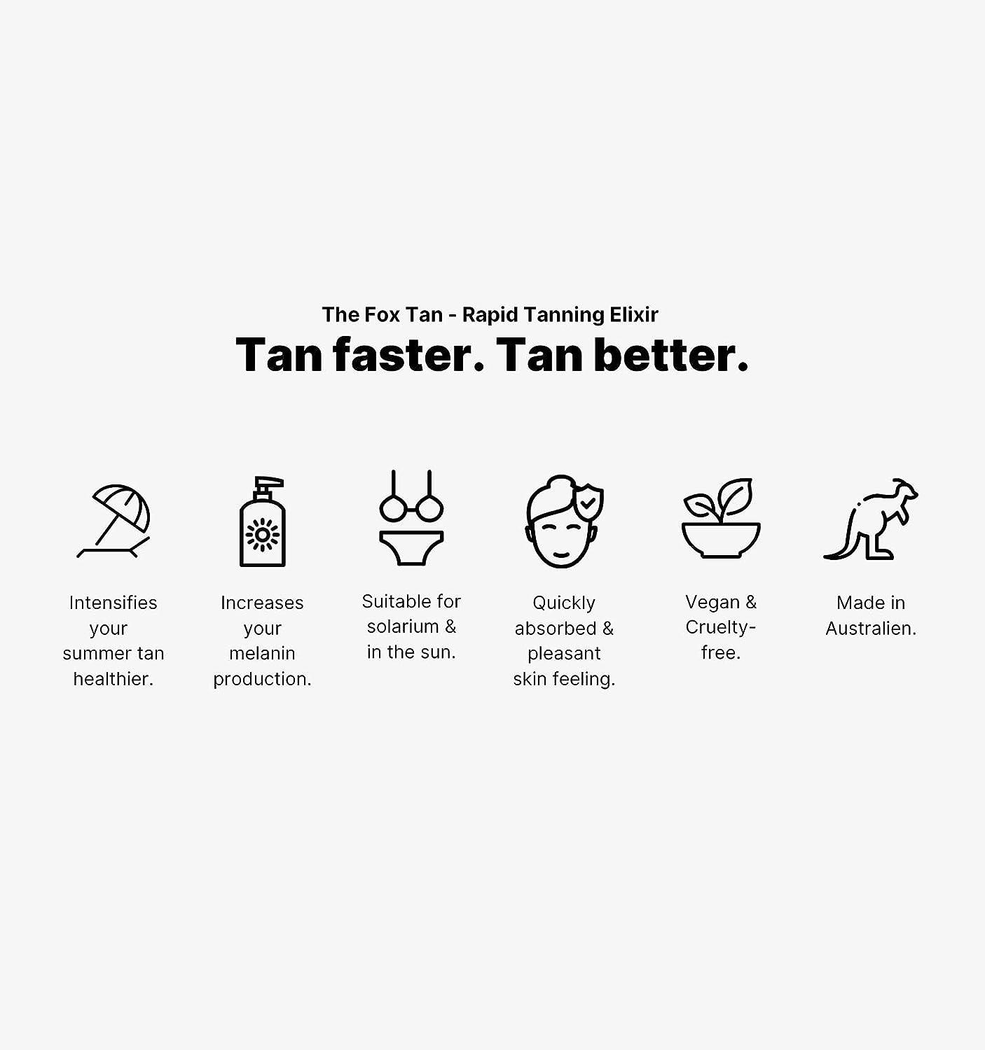 The Fox Tan Rapid Tanning ELIXIR 300ml