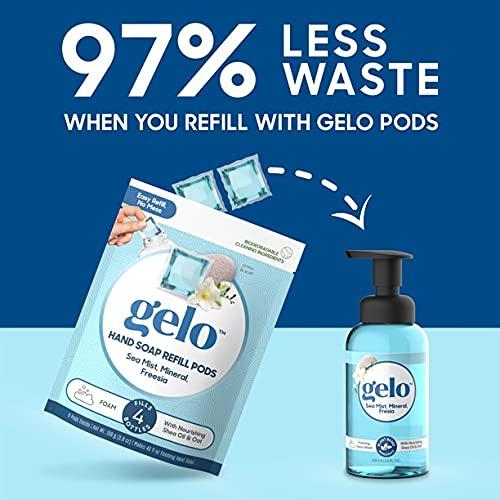 Gelo Foaming Hand Soap Refill Pods EcoFriendly 40oz (Sea Mist