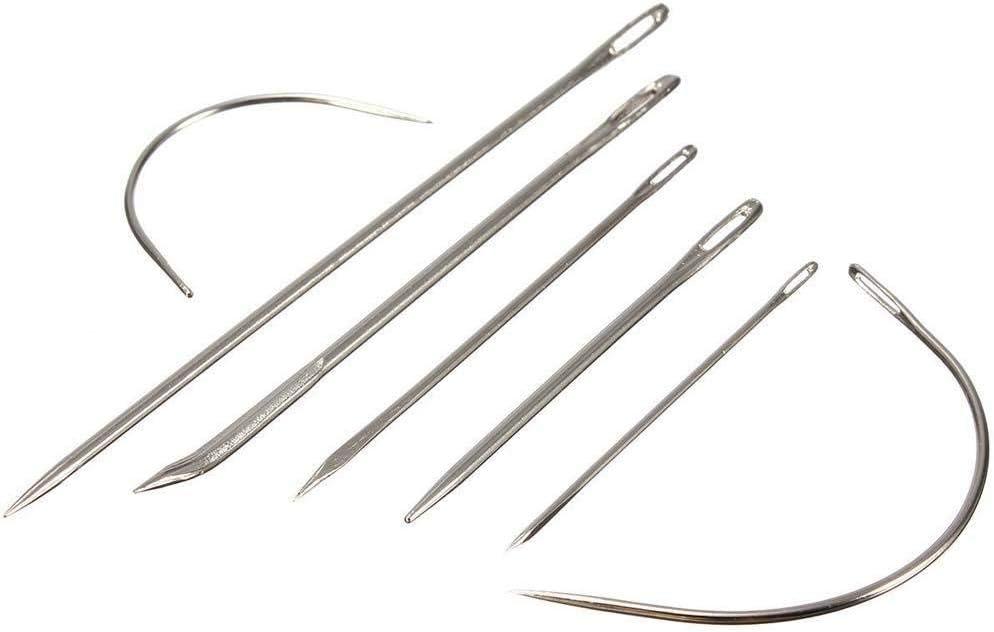 Vitoki Heavy Duty Hand Sewing Needles Kit for Home Upholstery Carpet  Leather Canvas Repair by Vitoki, Pack of 7