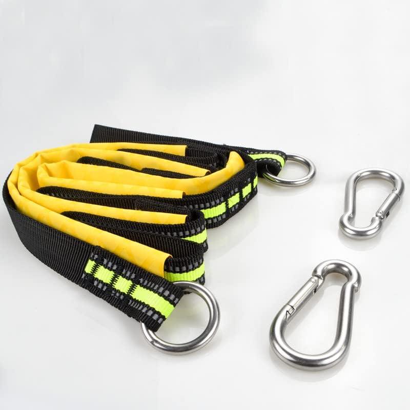 Sailortenx Boat Ladder Rope Inflatable Boat Rope Ladder 3 Step Marine