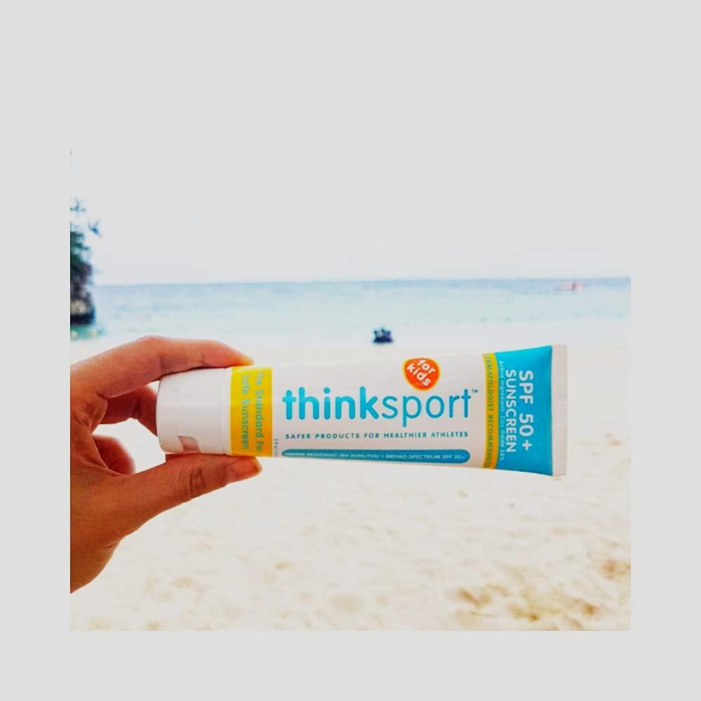 Thinksport Kids Safe Sunscreen SPF 50 (3 ounce) (2 pack)