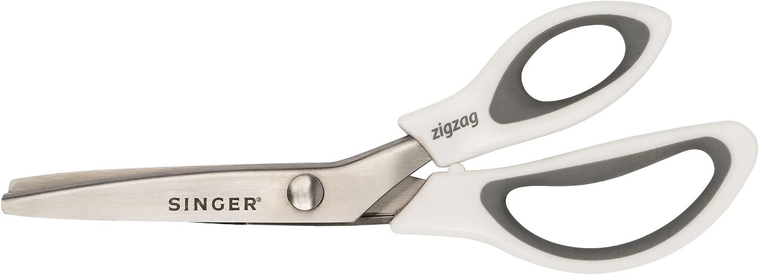 SINGER 9 Pinking Shears - Zig Zag Scissors for Fabric
